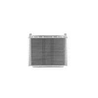 Trans Oil Cooler - 280 x 200 x 19mm (-8 AN fittings) suits 9" SPAL Fan - Raw
